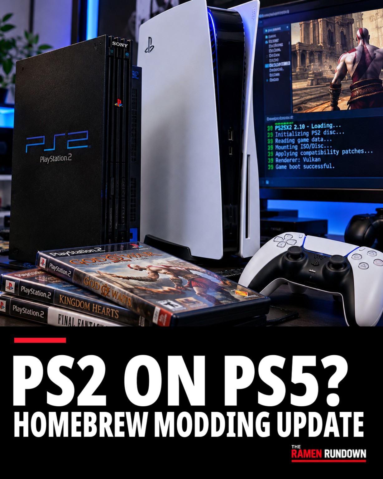 PS2 Discs on PS5? The Homebrew Project flyer