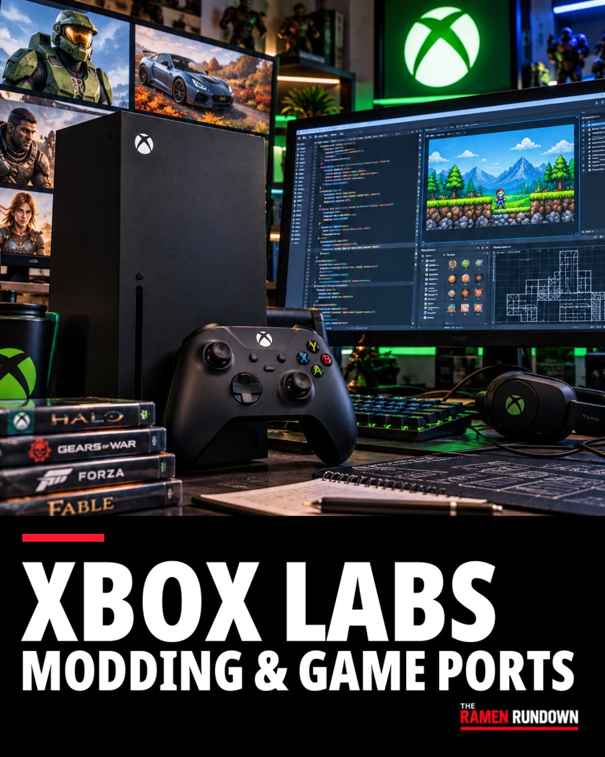 Xbox Labs Explores Game Modding and Ports flyer